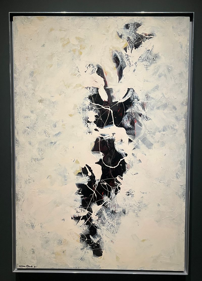 J Pollock, Krasner Pollock Met exhibit 